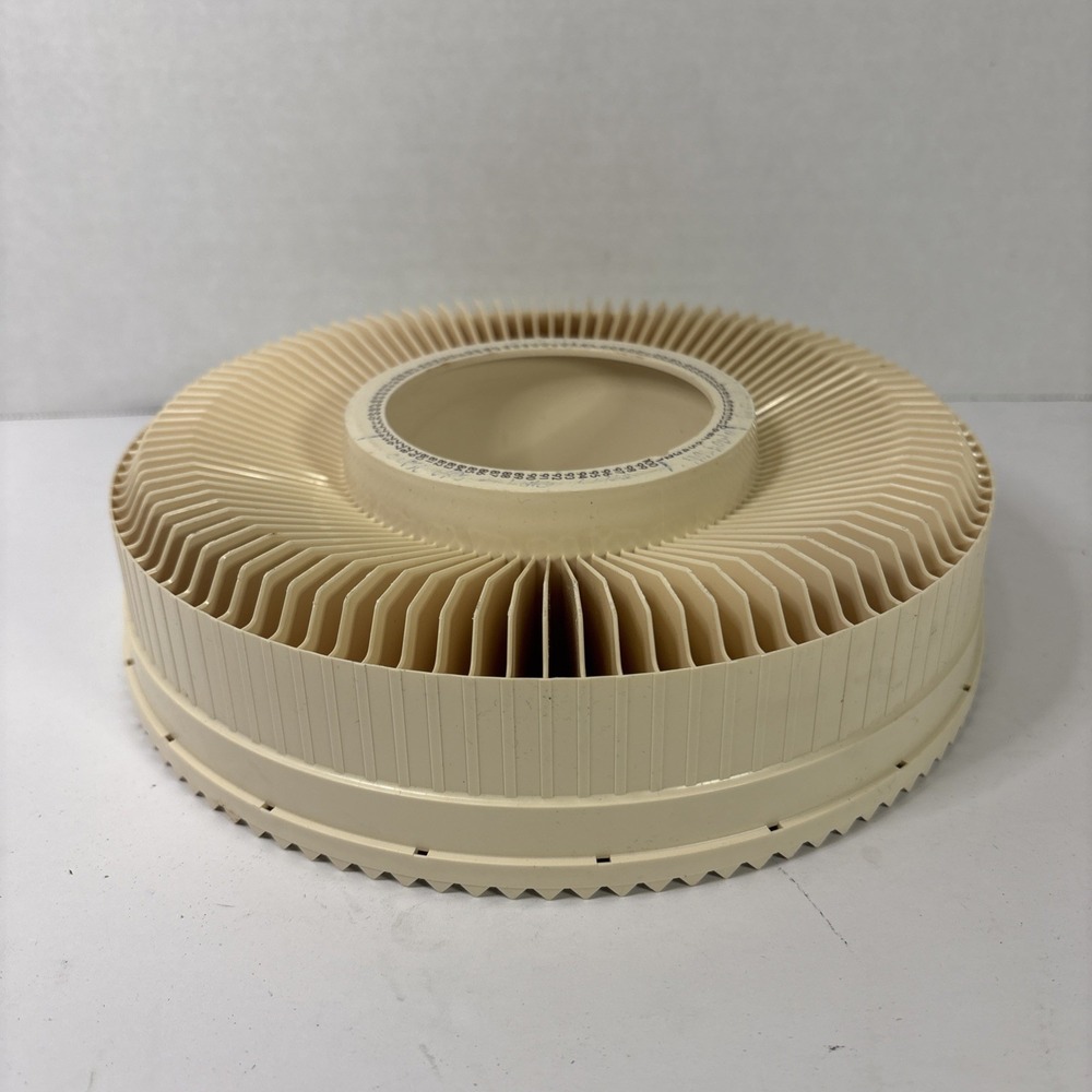 Sawyers Rototray 100 Slide Tray for 35mm Projectors Vintage 1964 Cream